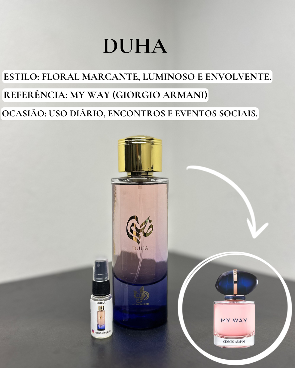 Decant Duha Al Wataniah Perfume Feminino — 3ml ou 5ml