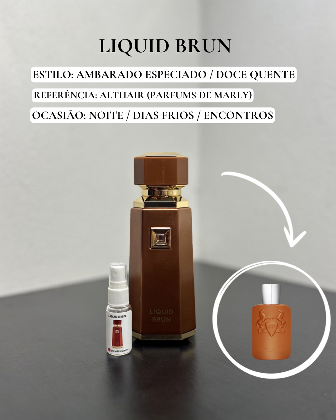 Decant Liquid Brun French Avenue Perfume Masculino — 3ml ou 5ml