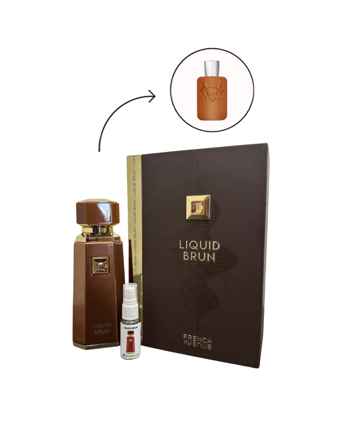Decant Liquid Brun French Avenue Perfume Masculino — 3ml ou 5ml